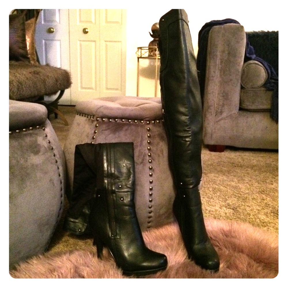 Bakers Over-knee Leather Boots